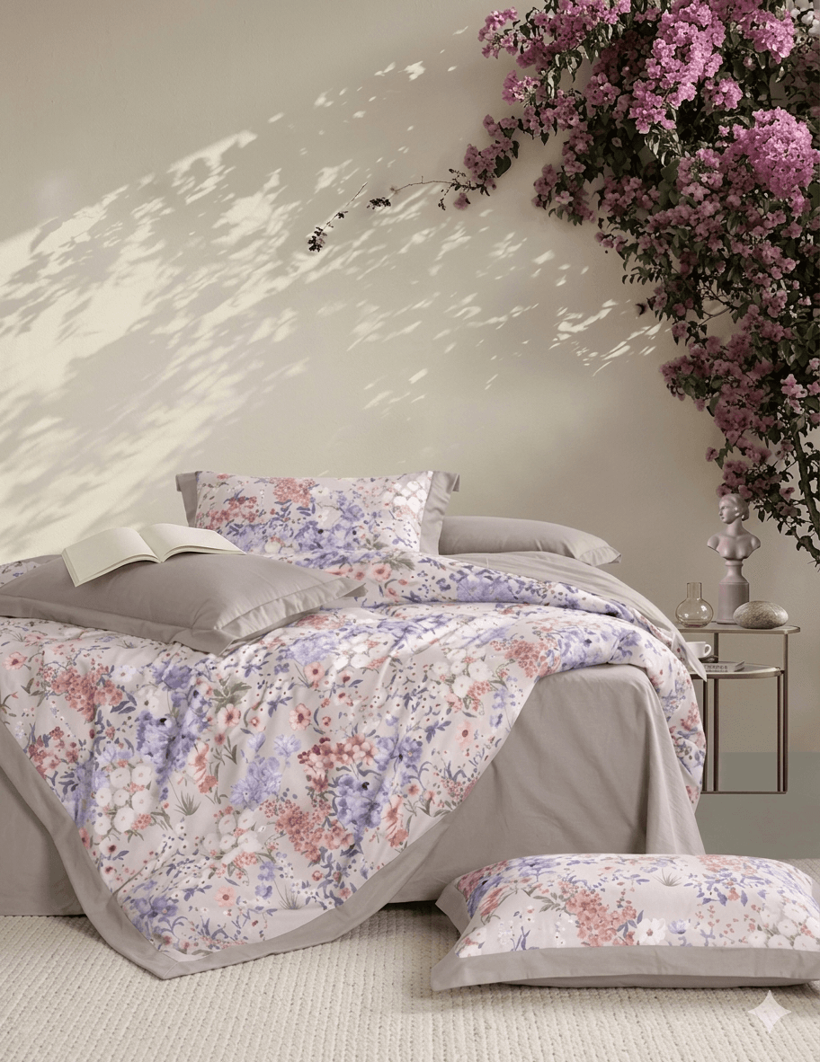 Floral Print Bedsheet