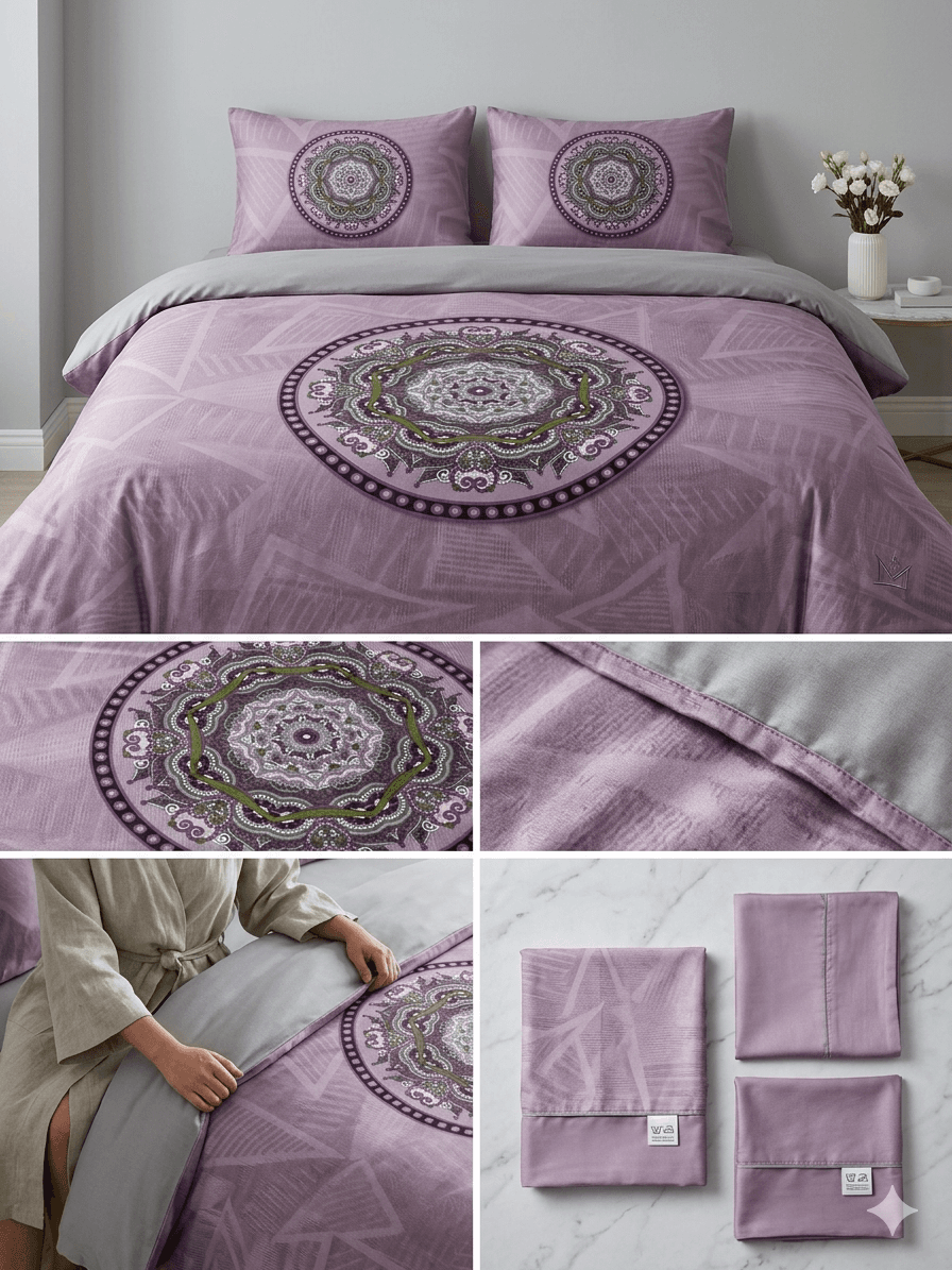 600 TC Cotton Bedsheet