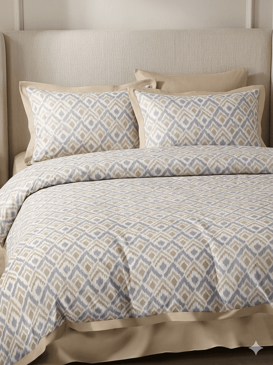 Geometric Design Bedsheet